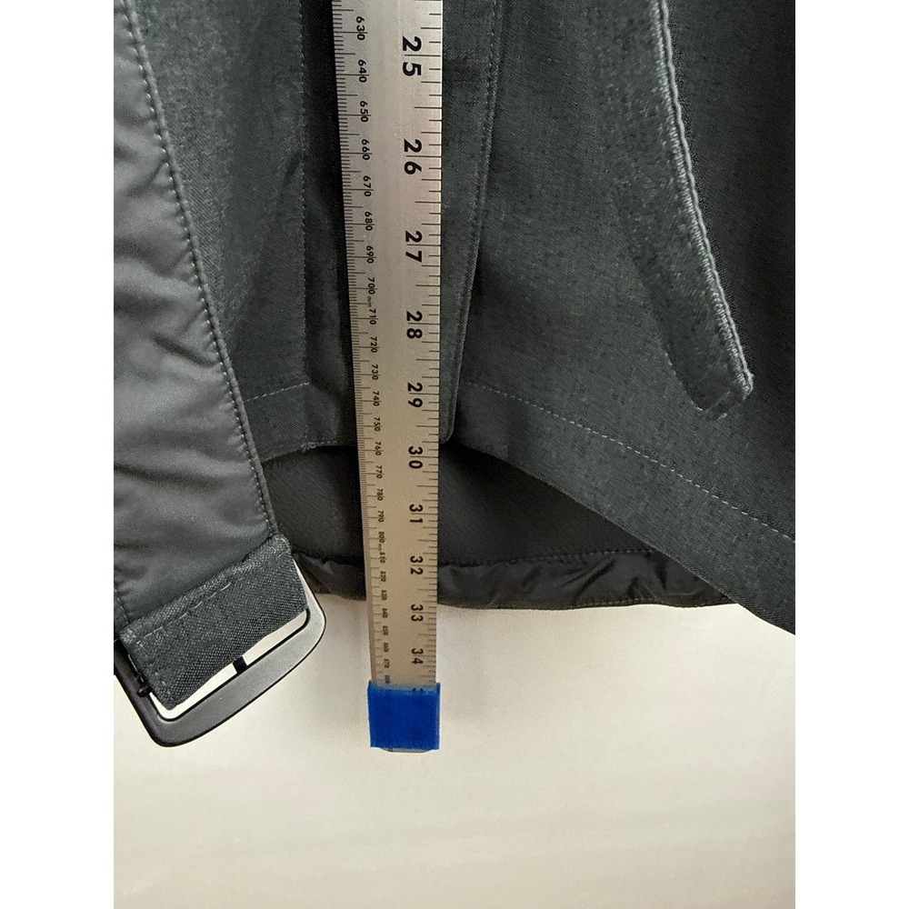 The North Face Laney II Trench Coat Womens Medium Grey Softshell Hooded Jacket - Picture 8 of 8